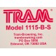 TRAM 1115BS Vehicle VHF Antenna 